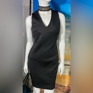 Calvin Klein jeweled collar dress